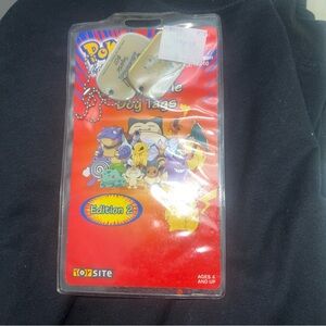 Pokemon Squritle dog tags sealed never opened!